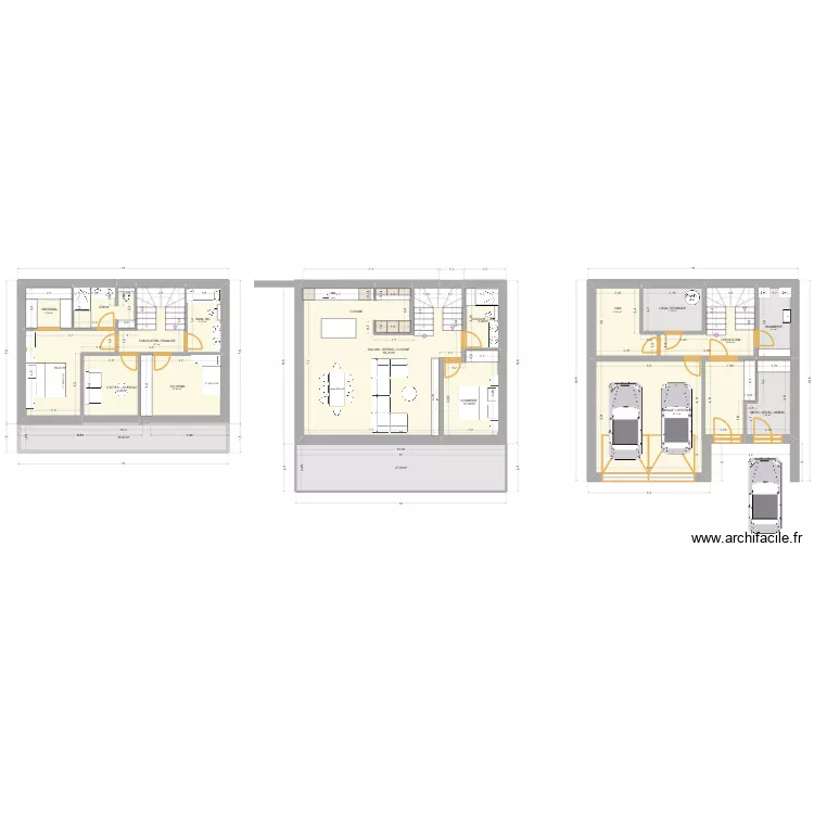 Villa 2026 4. Plan de 18  et 268 m²