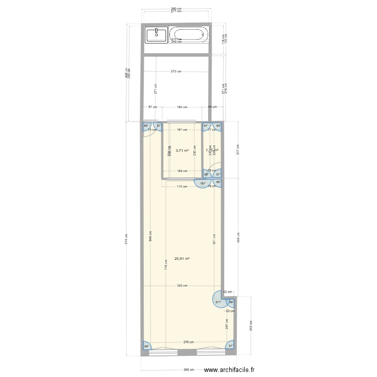 GOYA 2. Plan de 0 pièce et 0 m2