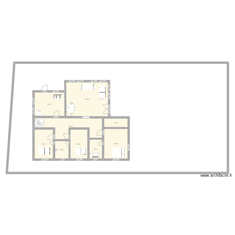 plan. Plan de 0 pièce et 0 m2