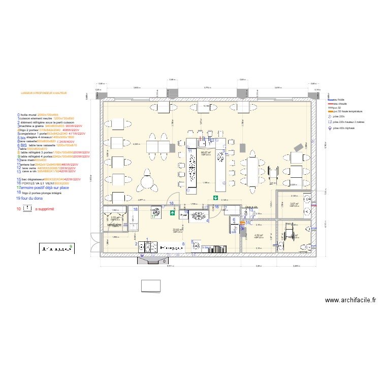 donatien malo 10.7. Plan de 6 pièces et 125 m2