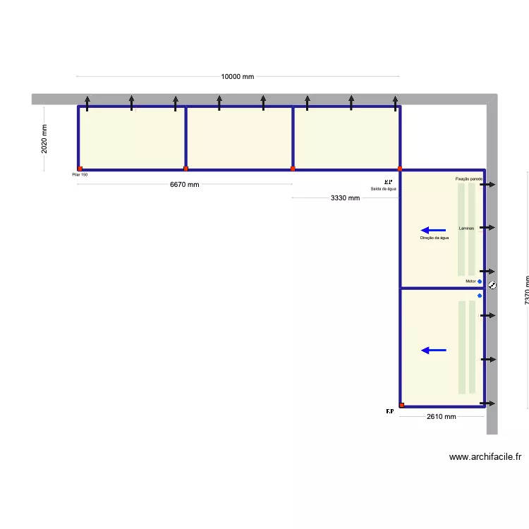 Serrano Jardin. Plan de 5 et 37 m² Serrano Jardin. Plan de 5 et 37 m²