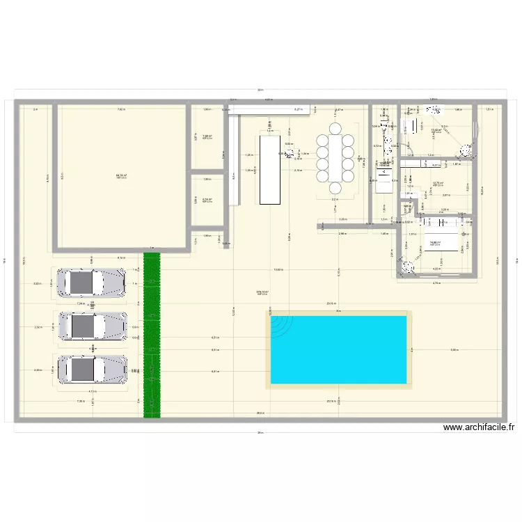 louis value. Plan de 8 pièces et 509 m²