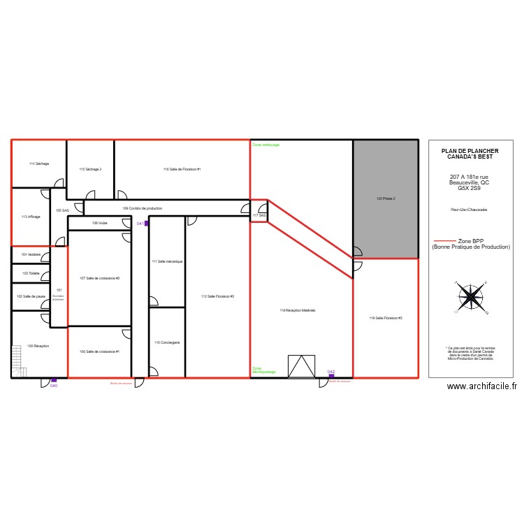 Intercoms Ground Floor. Plan de 23 pièces et 771 m2