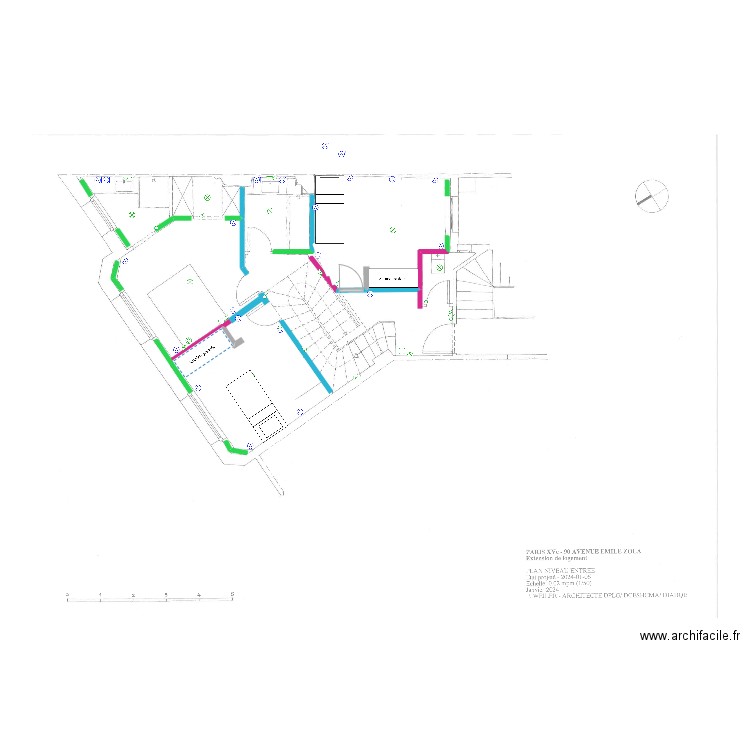 Elect Bas ZOLA. Plan de 0 pièce et 0 m2