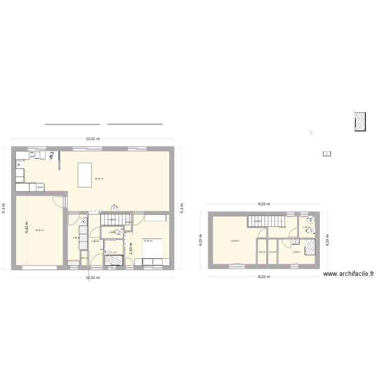 lot n 12 julia. Plan de 17 pièces et 118 m2