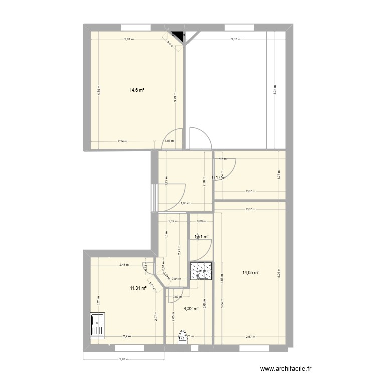 vidal. Plan de 0 pièce et 0 m2