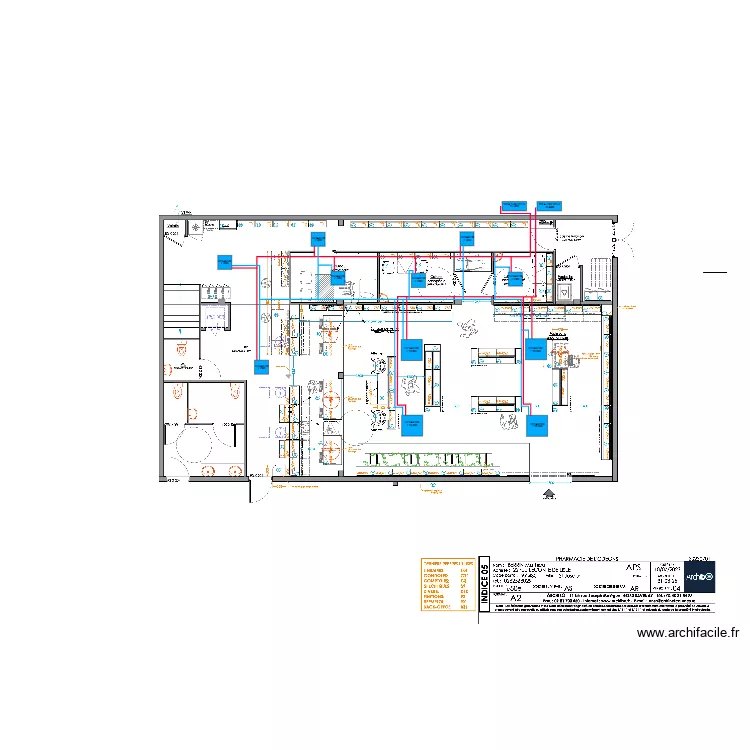 Pharmacie L'odeon. Plan de 