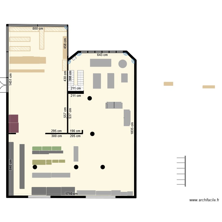 indigo new storage. Plan de 1 pièce et 357 m2