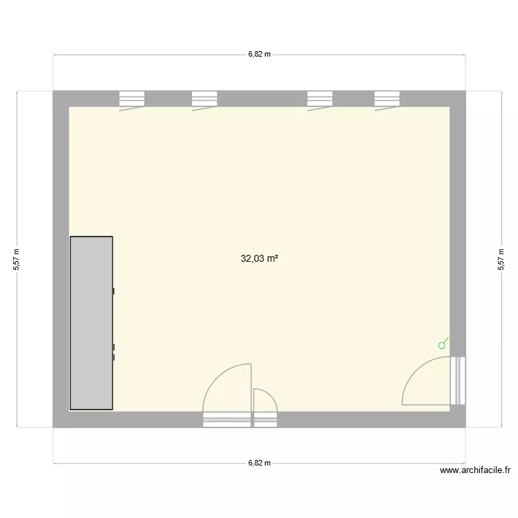 Bureau technique. Plan de Bureau technique. Plan de