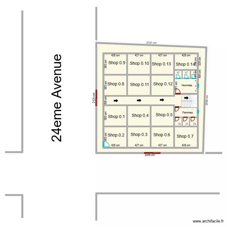 Yannick buyenzi rez de chaussee1820. Plan de 