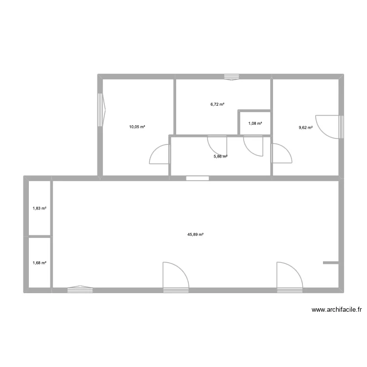 plan 1. Plan de 8 et 83 m² plan 1. Plan de 8 et 83 m²