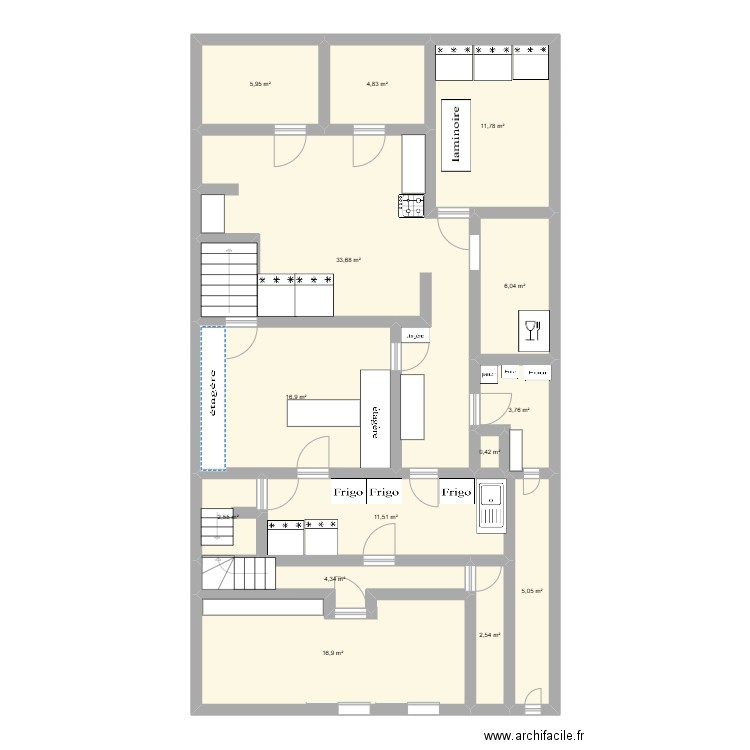 labo saboua. Plan de 0 pièce et 0 m2