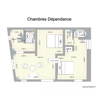 chambres d&eacute;pendance