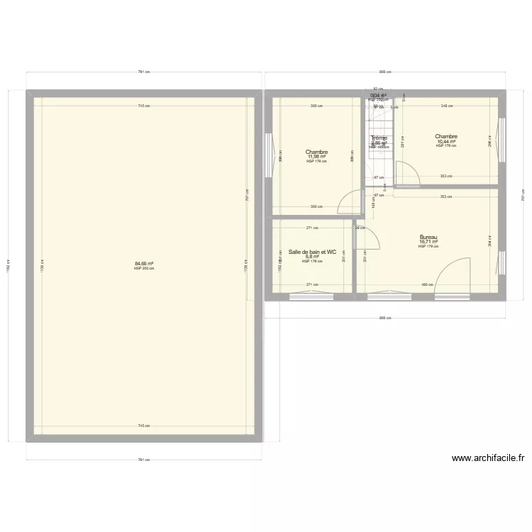 Projet. Plan de 