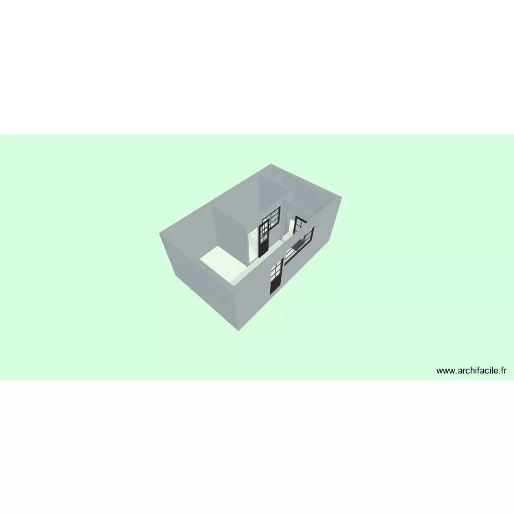 ICONIC. Plan de 3  et 21 m²