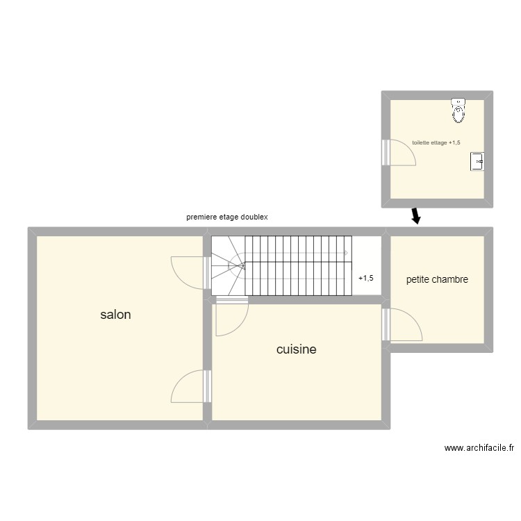 project 3 . Plan de 0 pièce et 0 m2