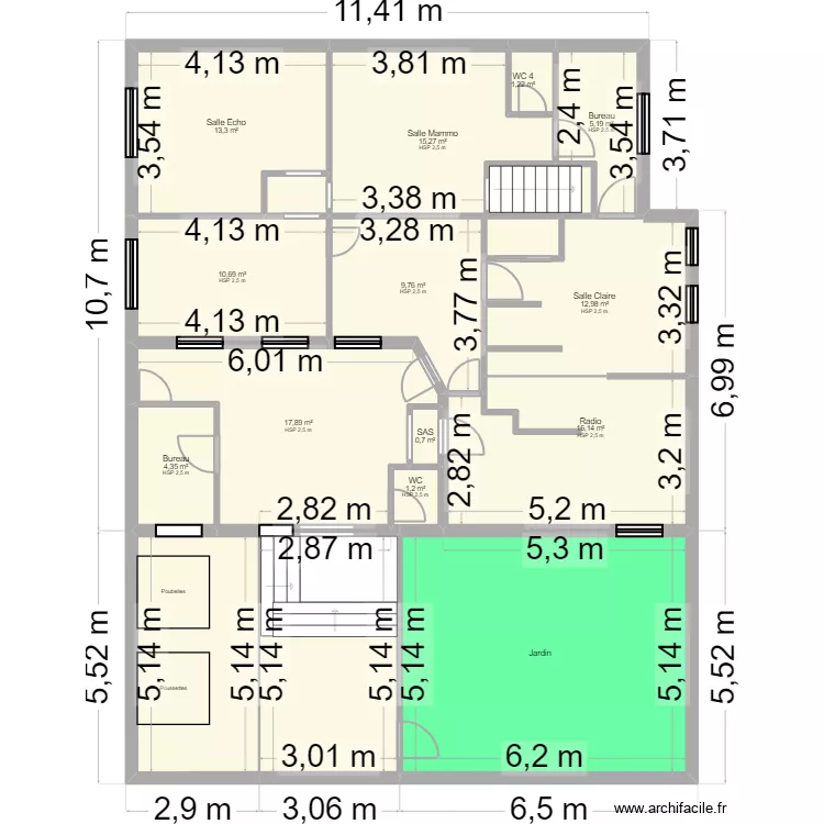 94 Villeneuve le roi 75 calmette Existant Bienvenu. Plan de 94 Villeneuve le roi 75 calmette Existant Bienvenu. Plan de
