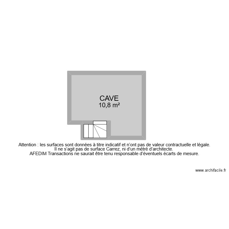 BI 5065 CAVE. Plan de 0 pièce et 0 m2