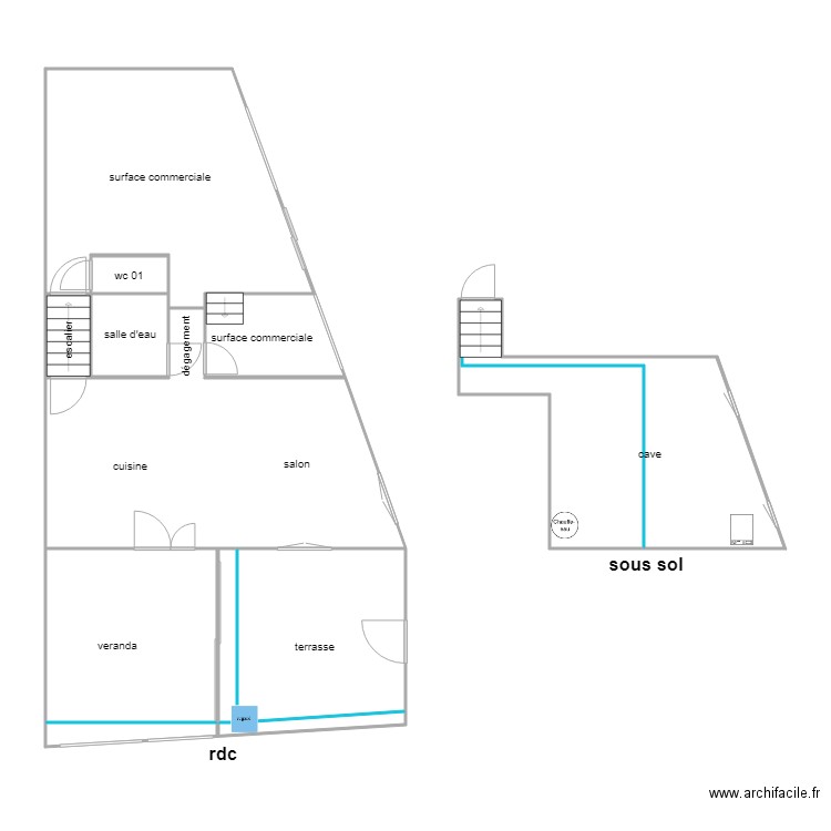 vaurillon ASS. Plan de 0 pièce et 0 m2