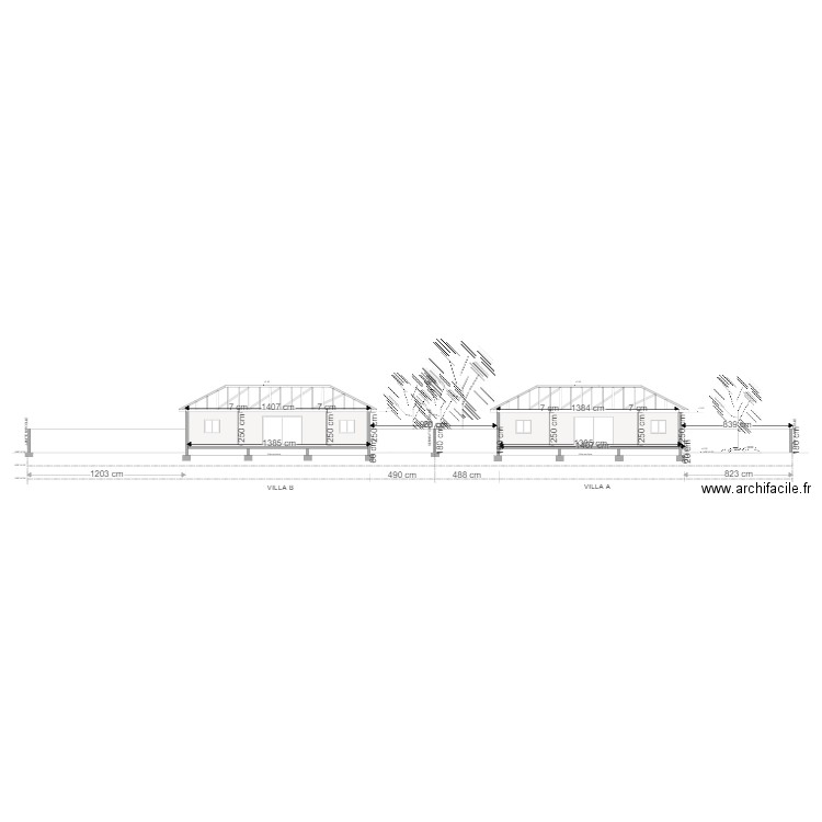 profil 2 AMICALE DES PEINTRES. Plan de 0 pièce et 0 m2