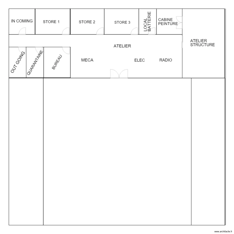 PROJET ATELIER ECOLE. Plan de 