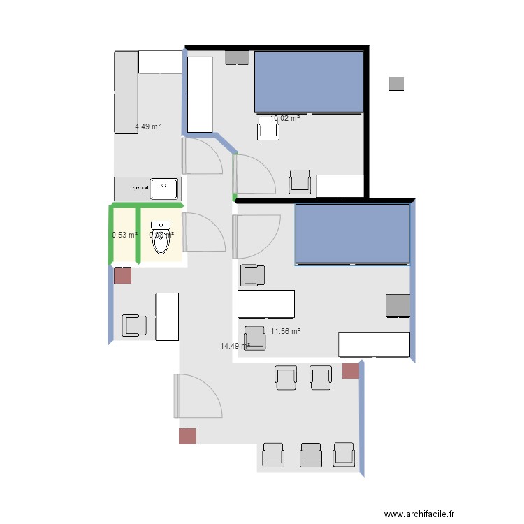 MONCEF LOFT 2. Plan de 0 pièce et 0 m2