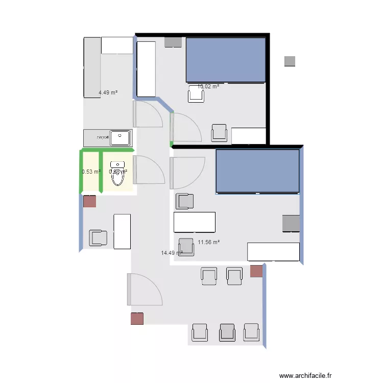MONCEF LOFT 2. Plan de 