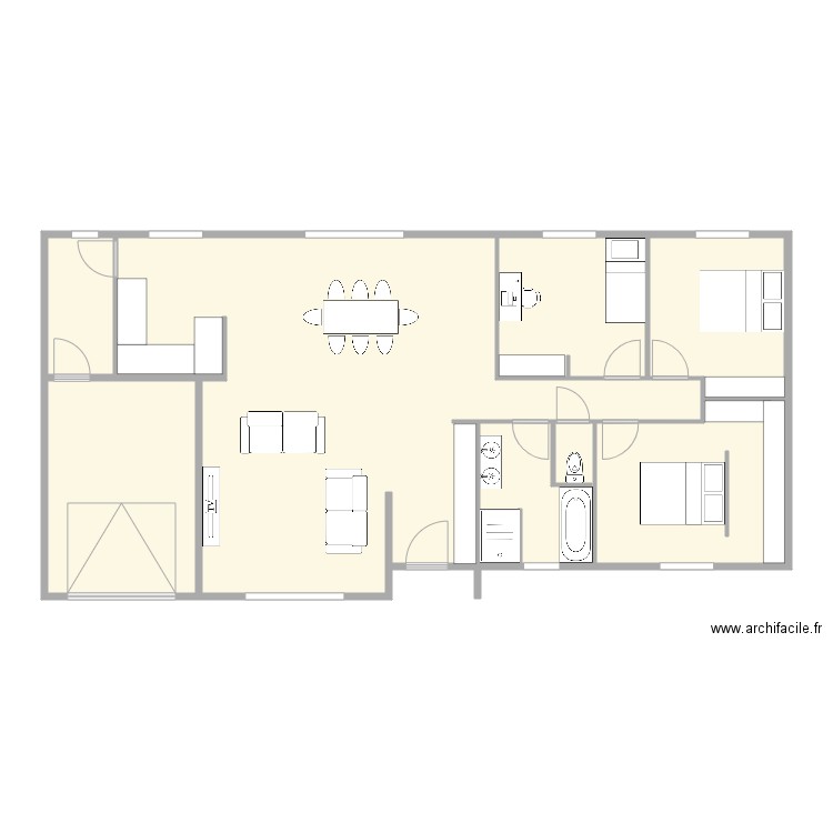 PAUL2. Plan de 0 pièce et 0 m2