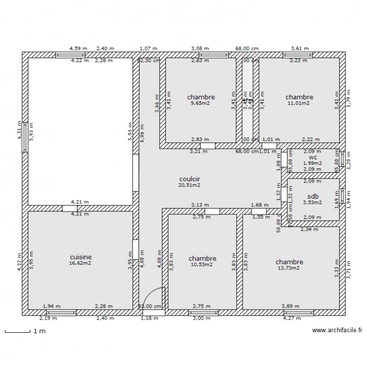 plan1. Plan de 0 pièce et 0 m2