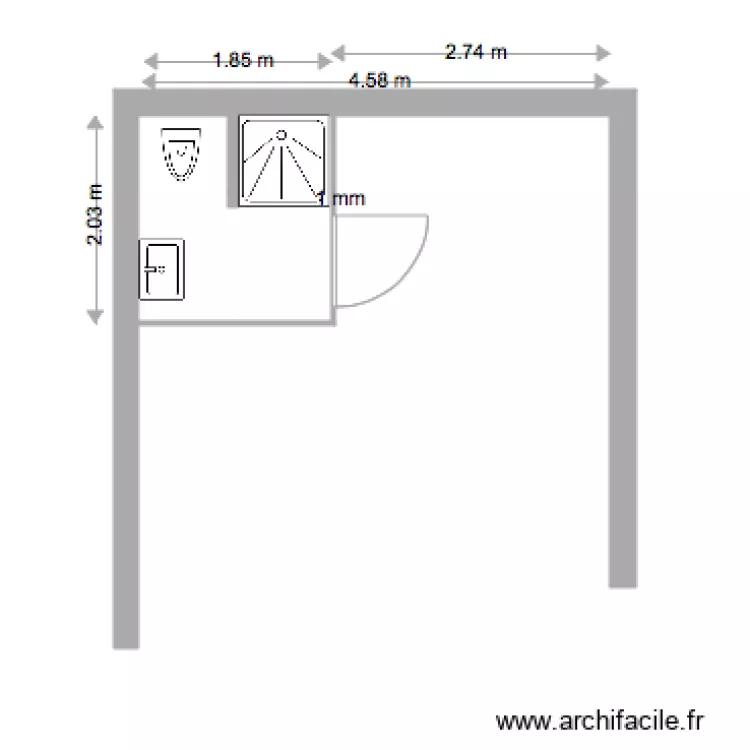 165 Liberte. Plan de 