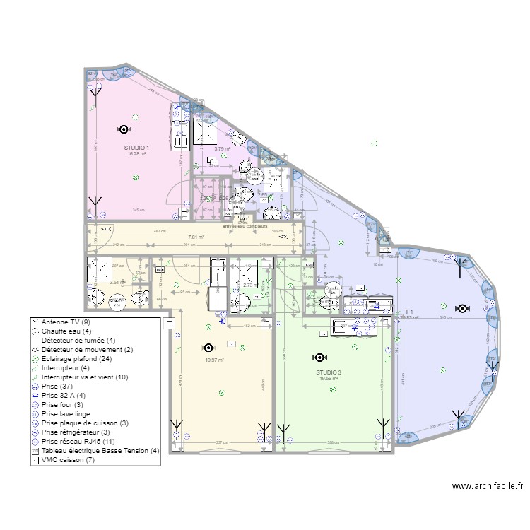 CONDORCETPROJET3S1TELEC. Plan de 0 pièce et 0 m2