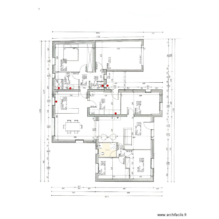 CHATAIGNIER EGOUT. Plan de 0 pièce et 0 m2