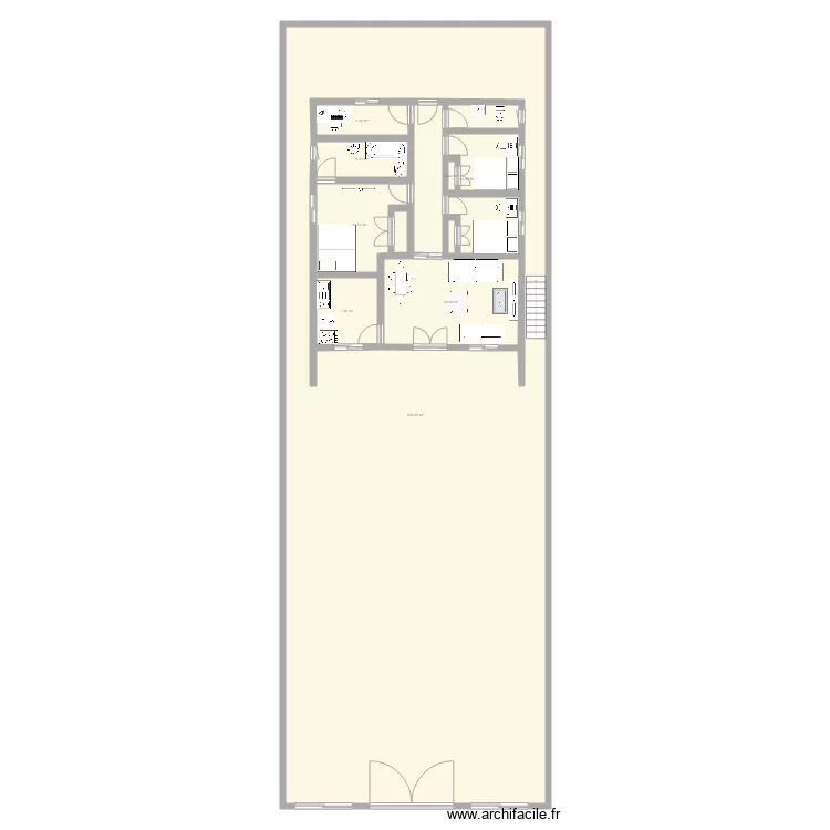MAISON ROSTAN NGOMA. Plan de MAISON ROSTAN NGOMA. Plan de
