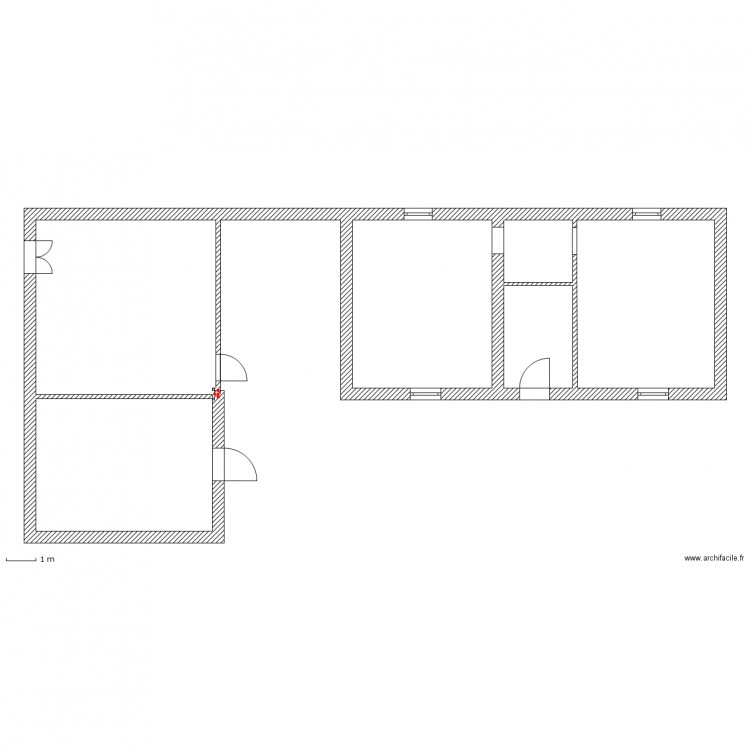 Le cercueil. Plan de 0 pièce et 0 m2