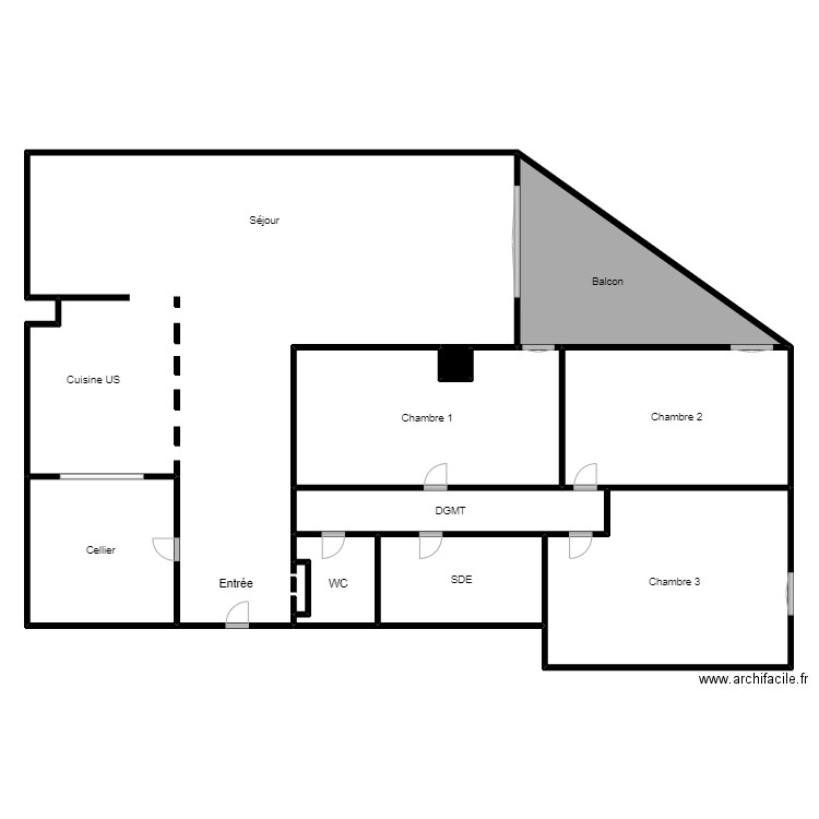 plan michel 17/05. Plan de 10 pièces et 430 m2