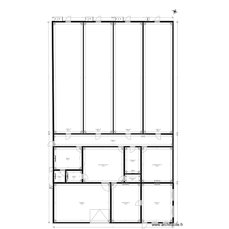Ventilation. Plan de 