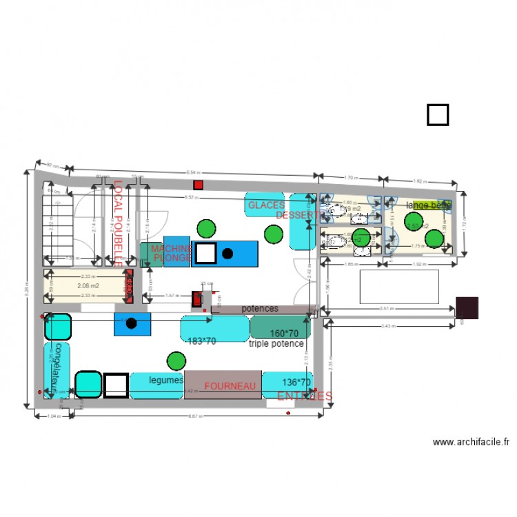 cuisine ferté 2. Plan de 0 pièce et 0 m2