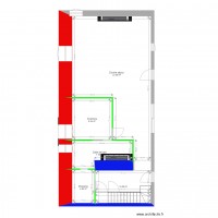 Plan rez de chaussée plaquiste