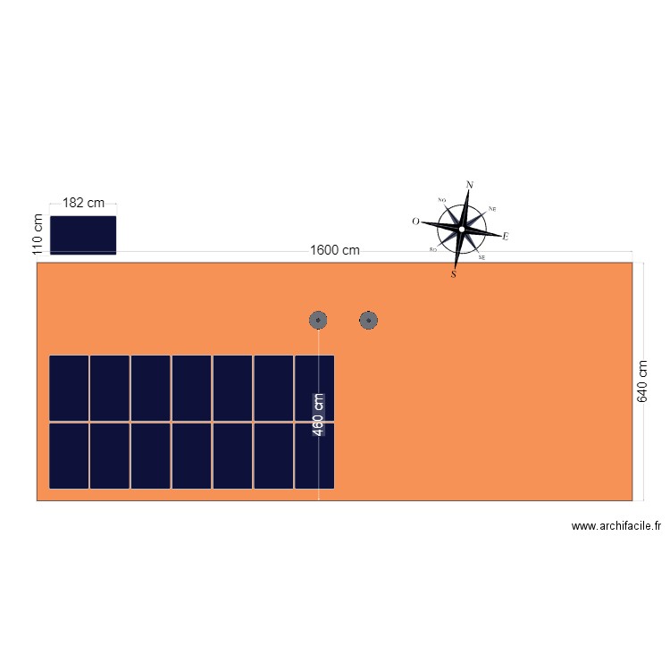 CALEPINAGE M.GUBIAN. Plan de 0 pièce et 0 m2