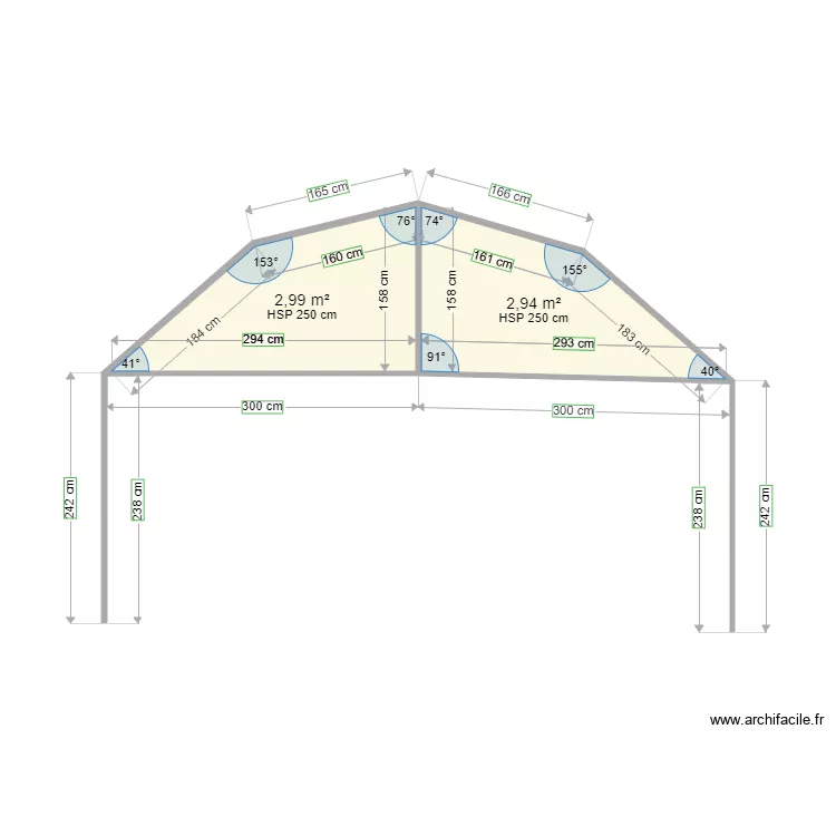 arceau serre maison3. Plan de 