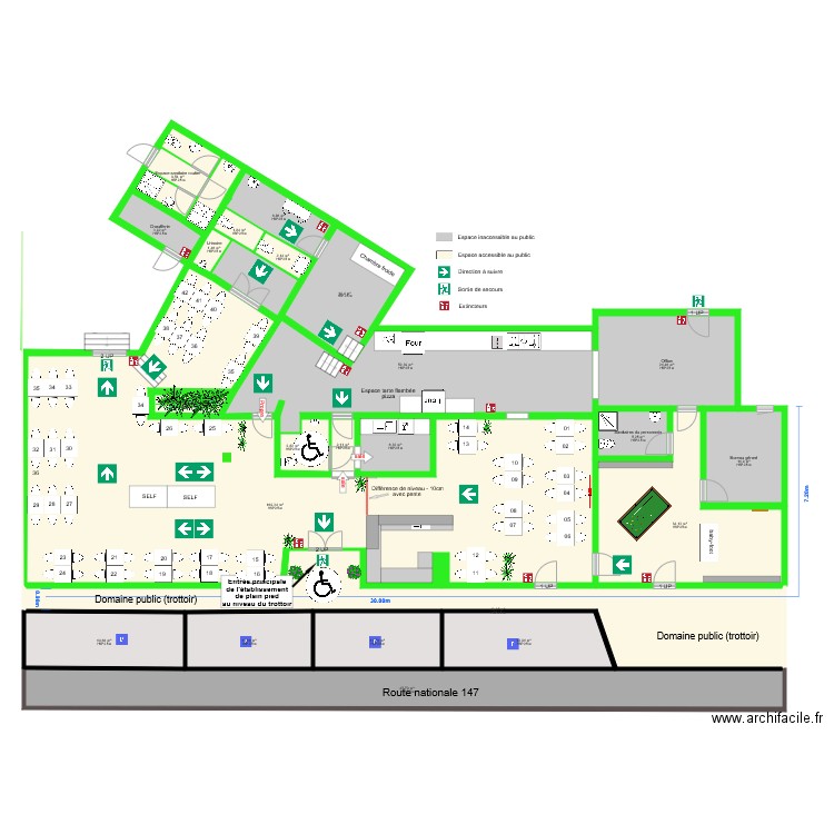 LES CIGOGNES A MOULISMES PIECE 05. Plan de 0 pièce et 0 m2