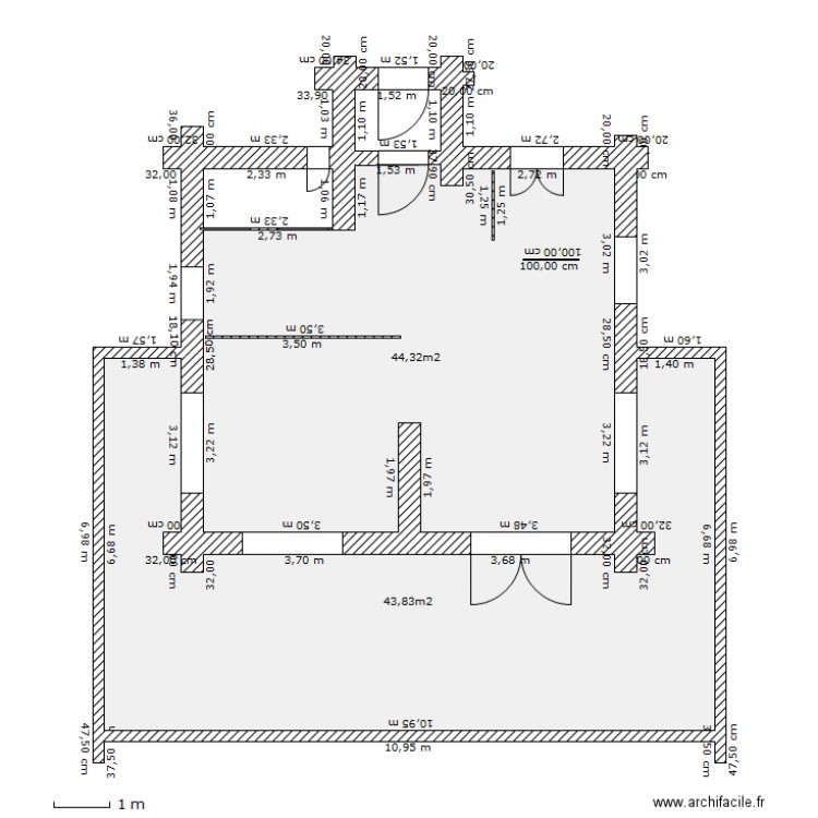 CHALET FUSTE DD RDC   terasse. Plan de 0 pièce et 0 m2