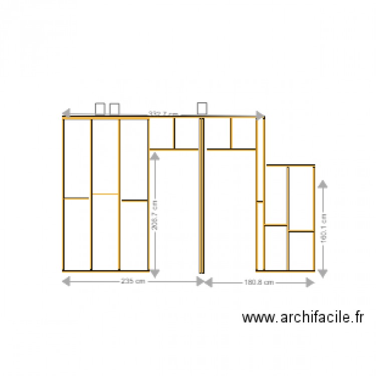 gff. Plan de 0 pièce et 0 m2