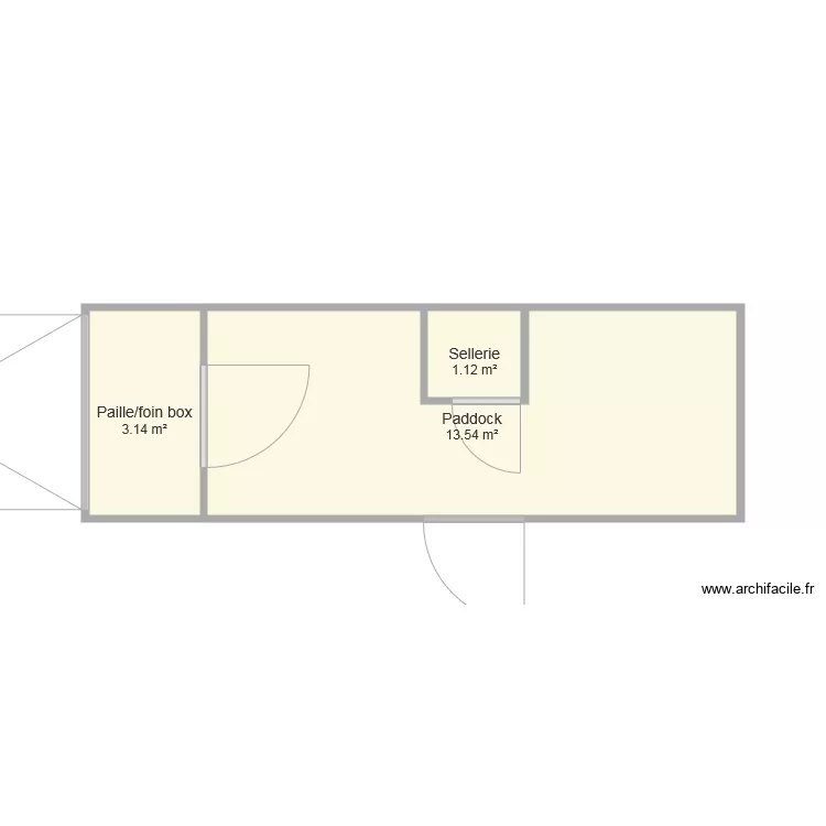 Caisse Paddock Pinsaguel 2. Plan de 