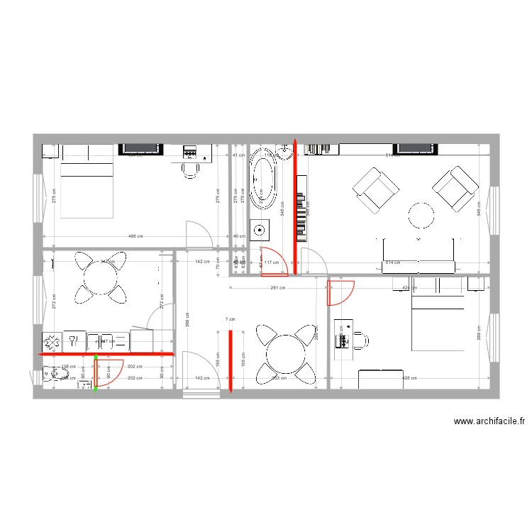 Appartement ies 4. Plan de 0 pièce et 0 m2