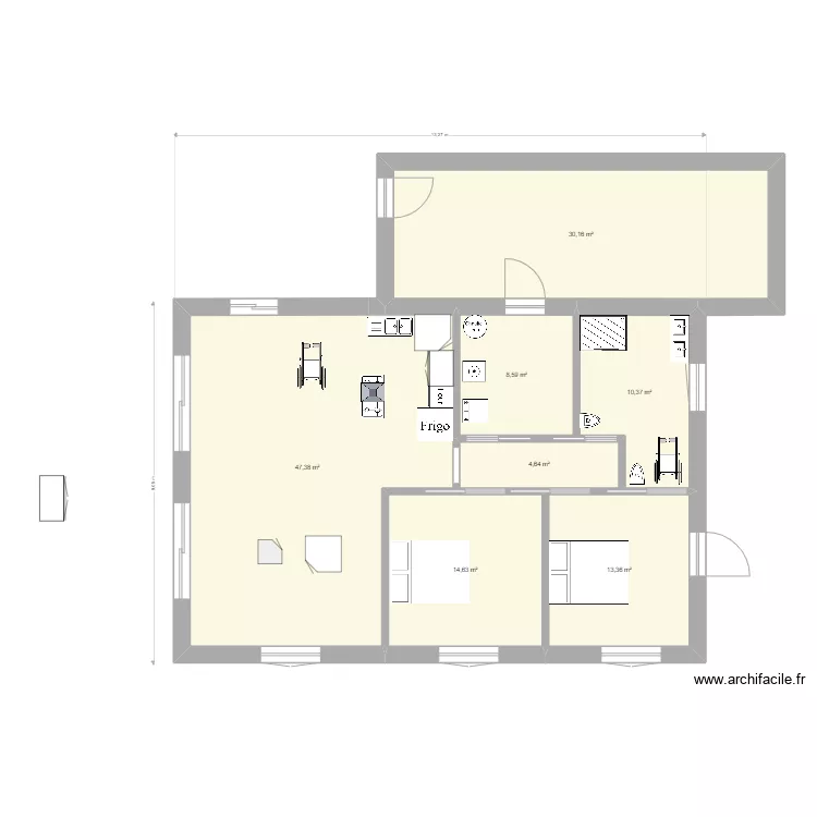 maison paille3. Plan de 