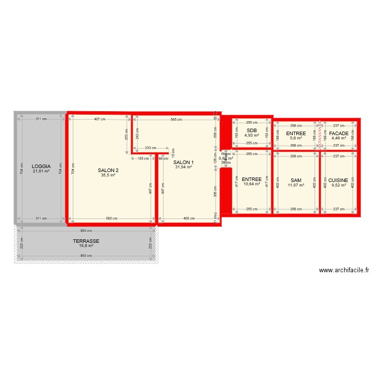 BI 6854. Plan de 0 pièce et 0 m2