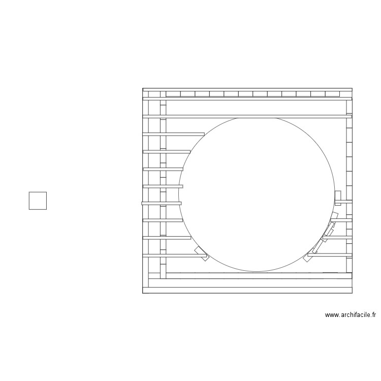 Piscine. Plan de 0 pièce et 0 m2