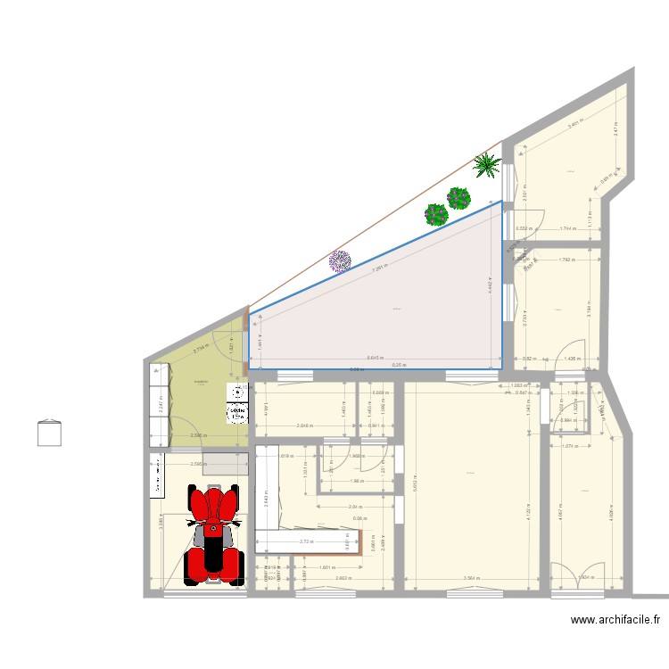 plan garage stella maison2. Plan de 0 pièce et 0 m2