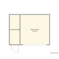 Pool house et local piscine 4x3